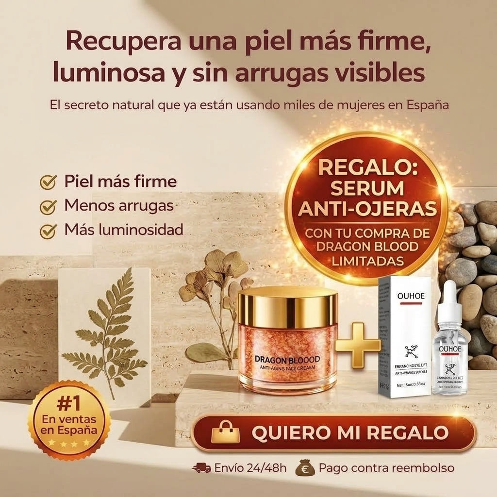 Dragón Blood - Crema hidratante antienvejecimiento con retinol placenta de dragón