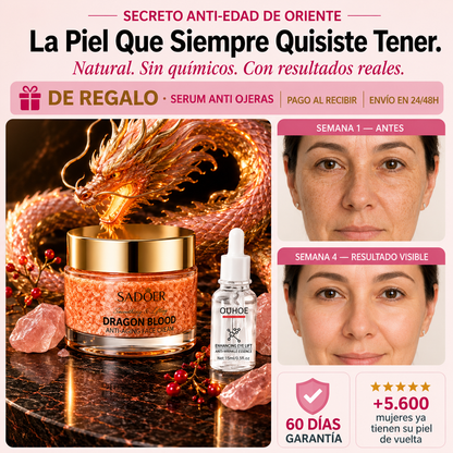 Dragón Blood - Crema hidratante antienvejecimiento con retinol placenta de dragón